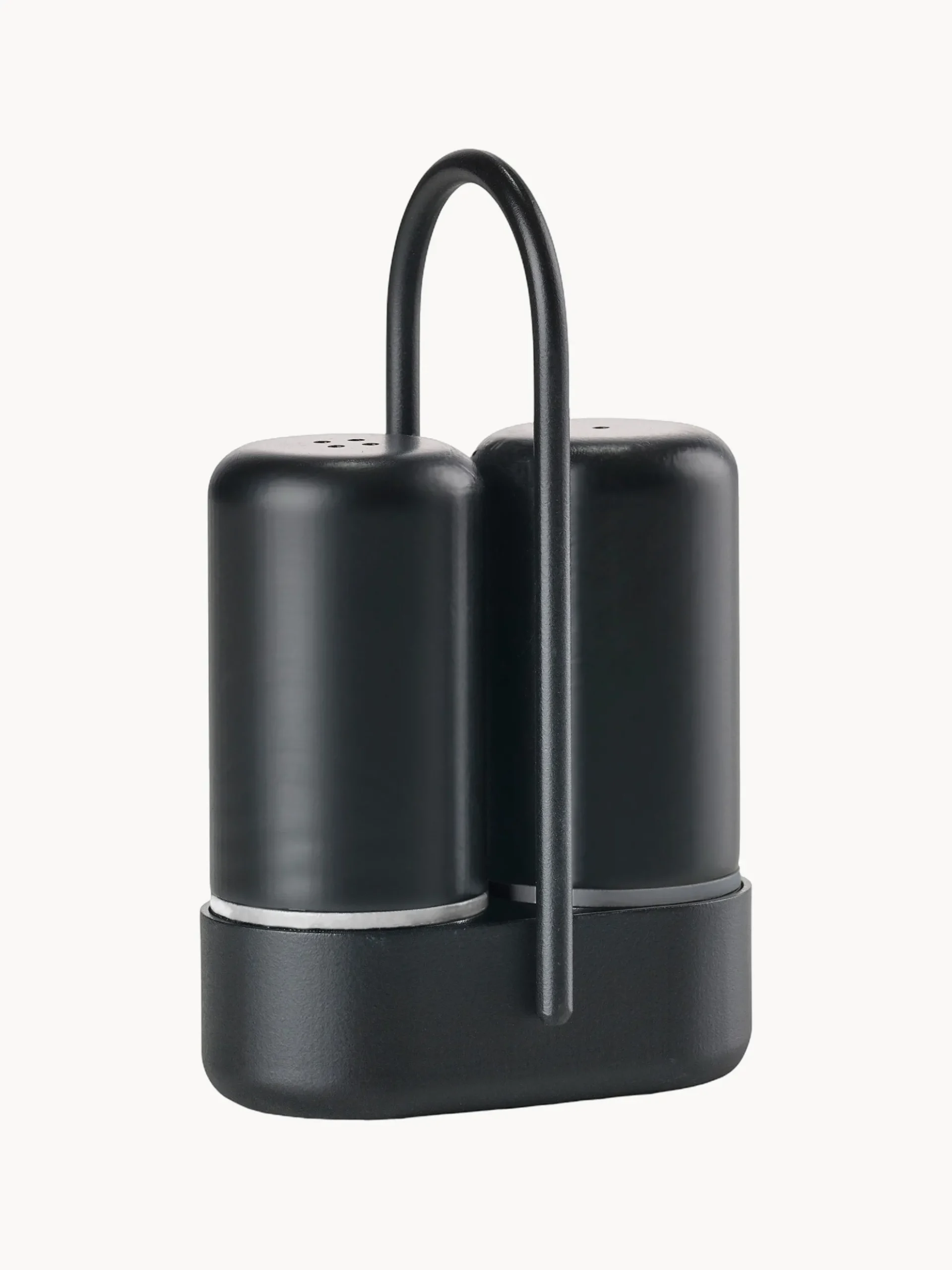 Set saliera e pepiera Singles Black 3 pz