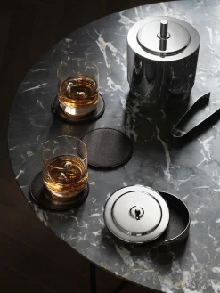 Set sottobicchieri con contenitore Manhattan 5 pz