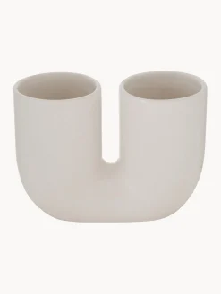Set 2 vasi di design fatti a mano in gres Filicio