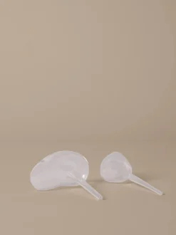 Sfere d'acqua in vetro soffiato Mercury, set da 2