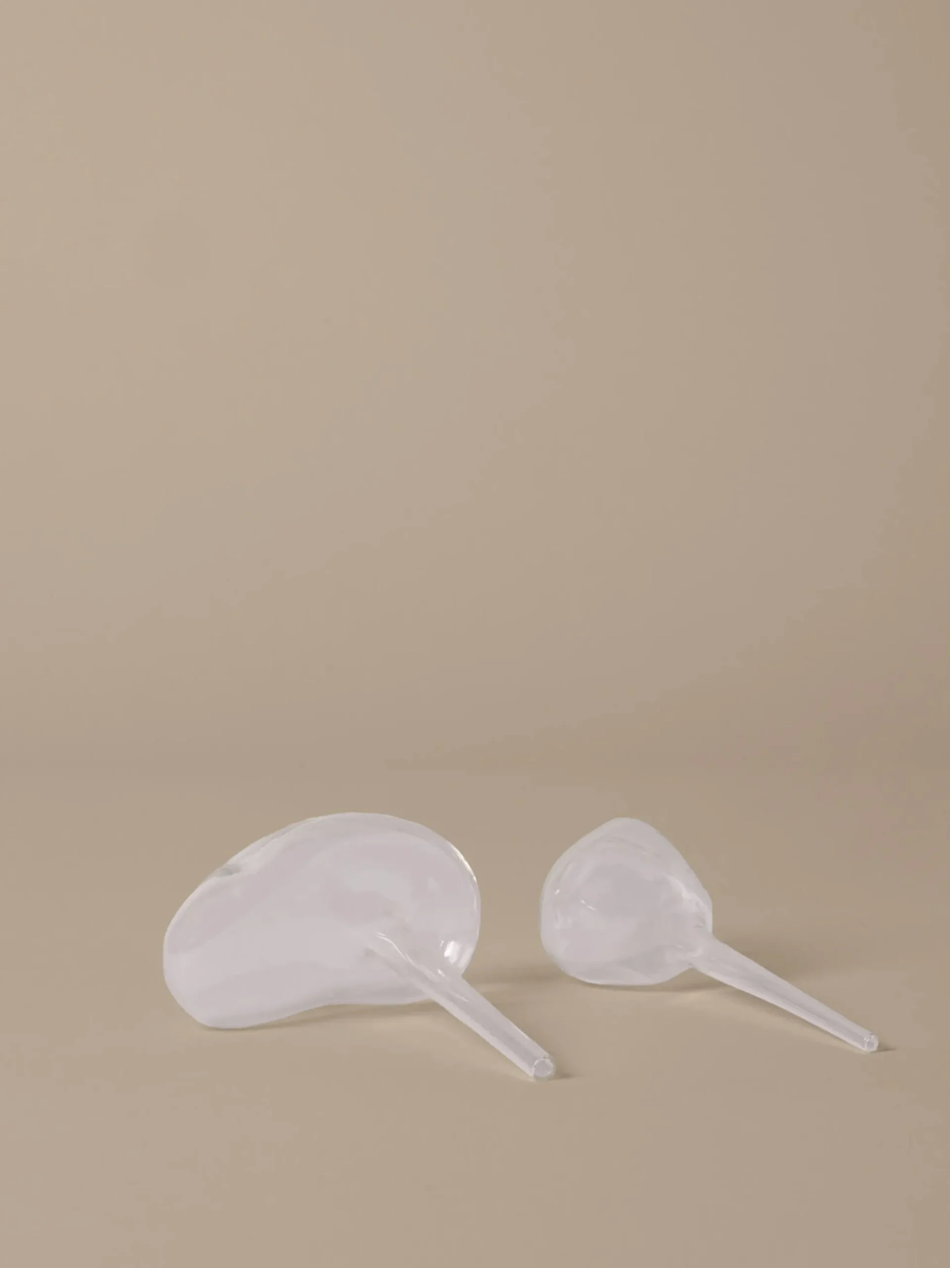 Sfere d'acqua in vetro soffiato Mercury, set da 2