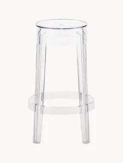 Sgabello alto di design Charles Ghost