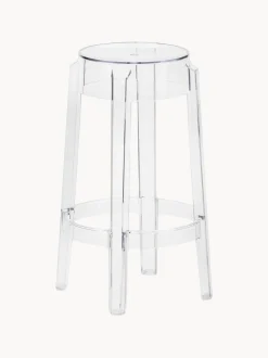 Sgabello alto di design Charles Ghost