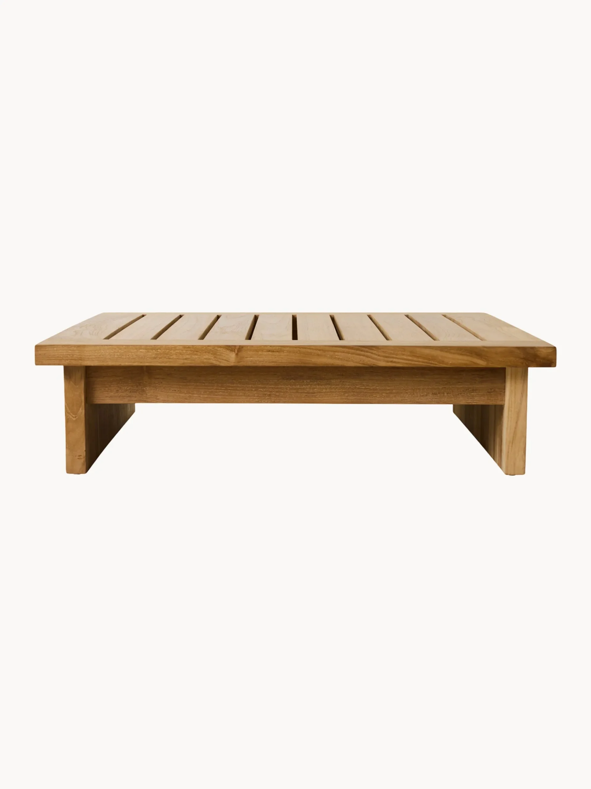 Sgabello da giardino in legno di teak Botanical