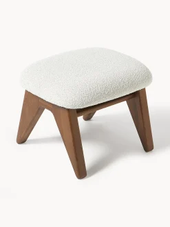 Sgabello in bouclé Shenay