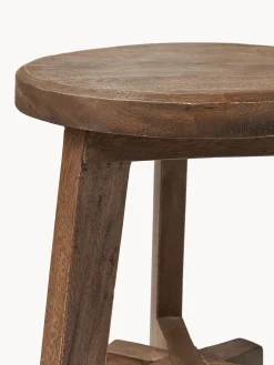 Sgabello in legno di acacia Dingklik
