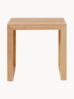Sgabello in legno di bambù Rib