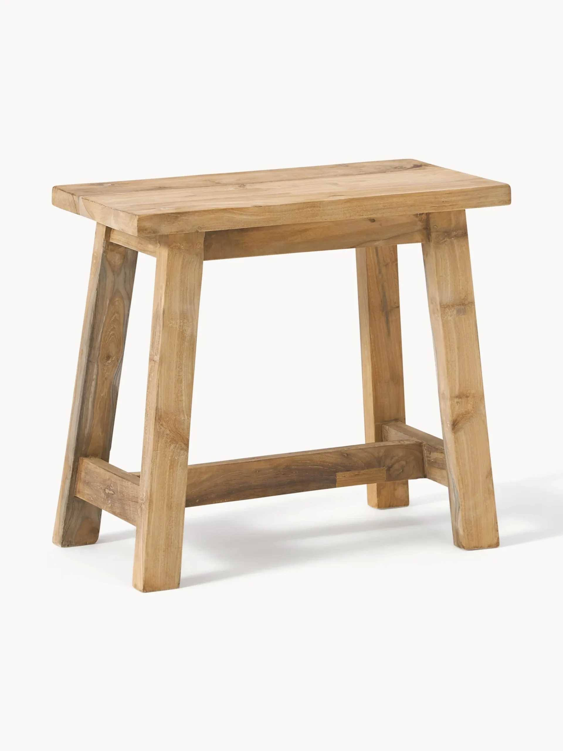 Sgabello in legno di teak Lawas