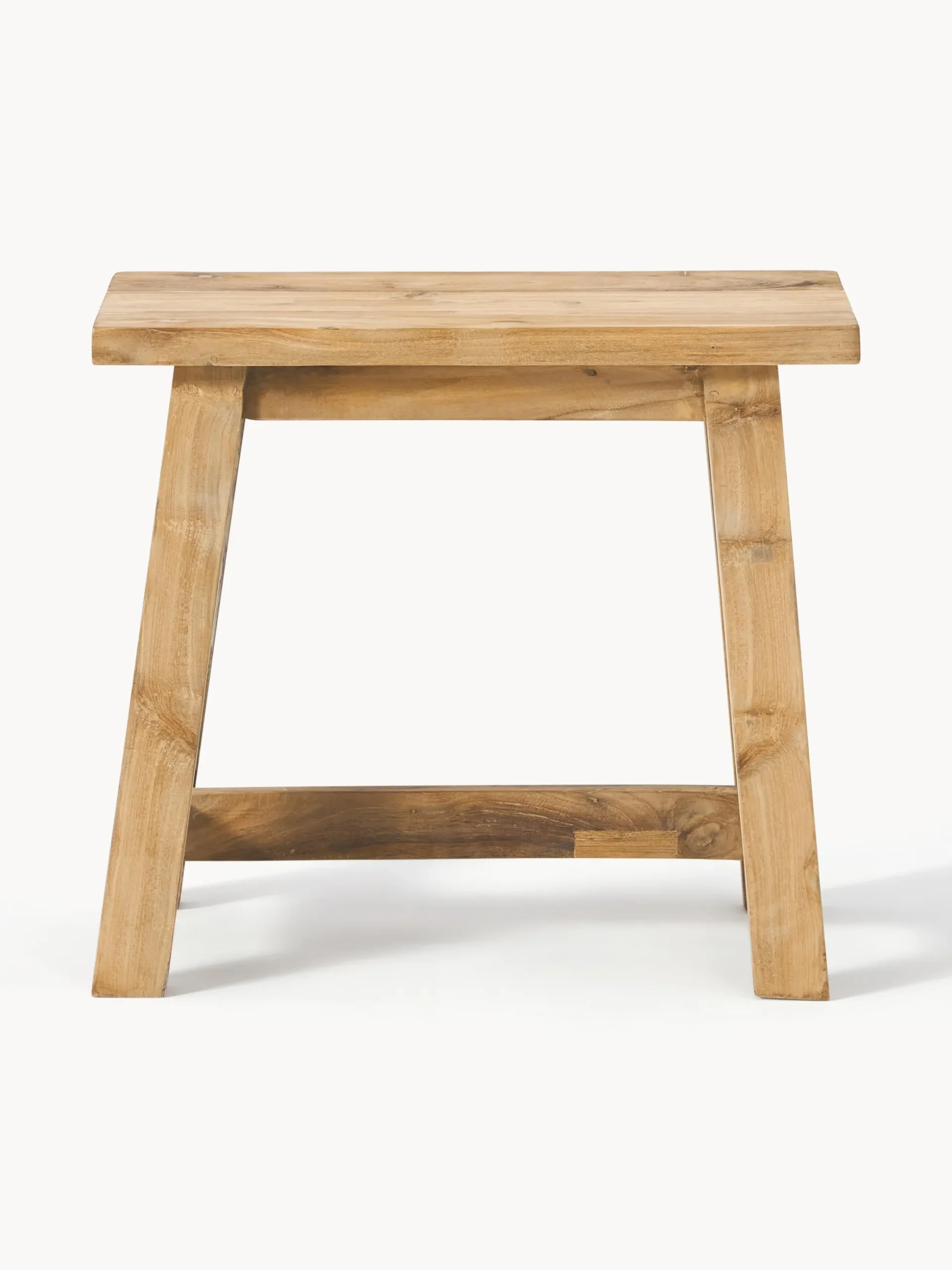Sgabello in legno di teak Lawas