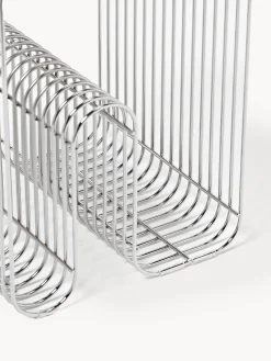 Sgabello in metallo Curva