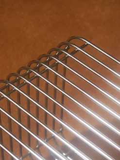 Sgabello in metallo Curva