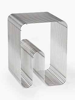 Sgabello in metallo Curva