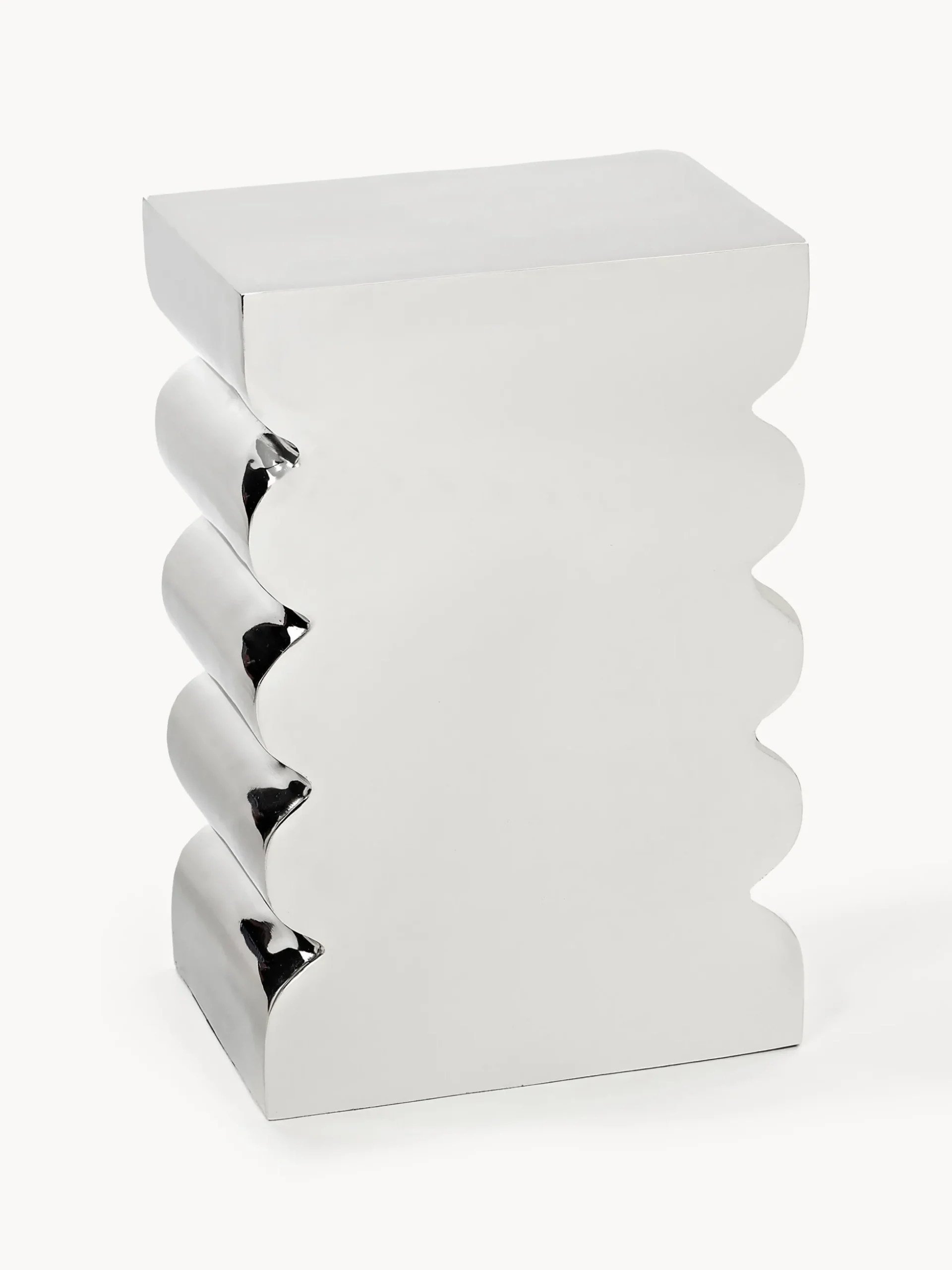 Sgabello in metallo Curves