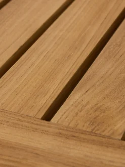 Sgabello da giardino in legno di teak Natural