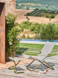 Sgabello da giardino pieghevole per sdraio Snooze
