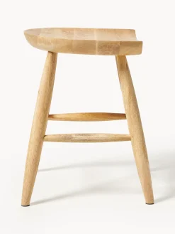 Sgabello in legno di mango Nino