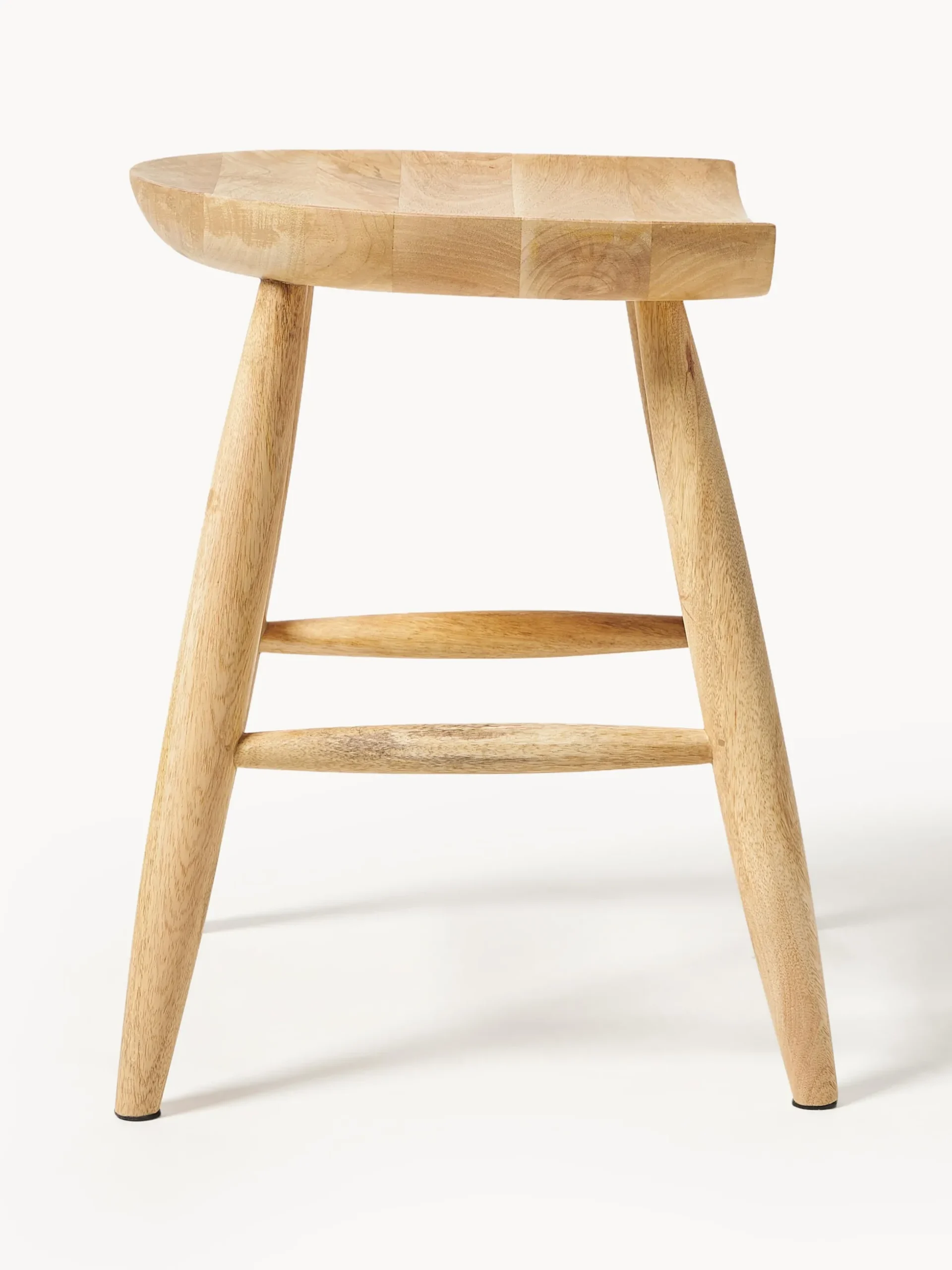 Sgabello in legno di mango Nino