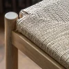 Sgabello in legno di quercia fatta a mano Eton