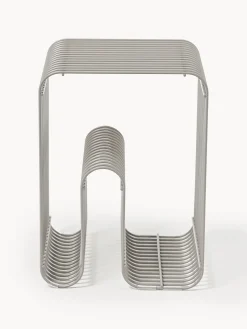 Sgabello in metallo Curva