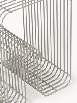 Sgabello in metallo Curva