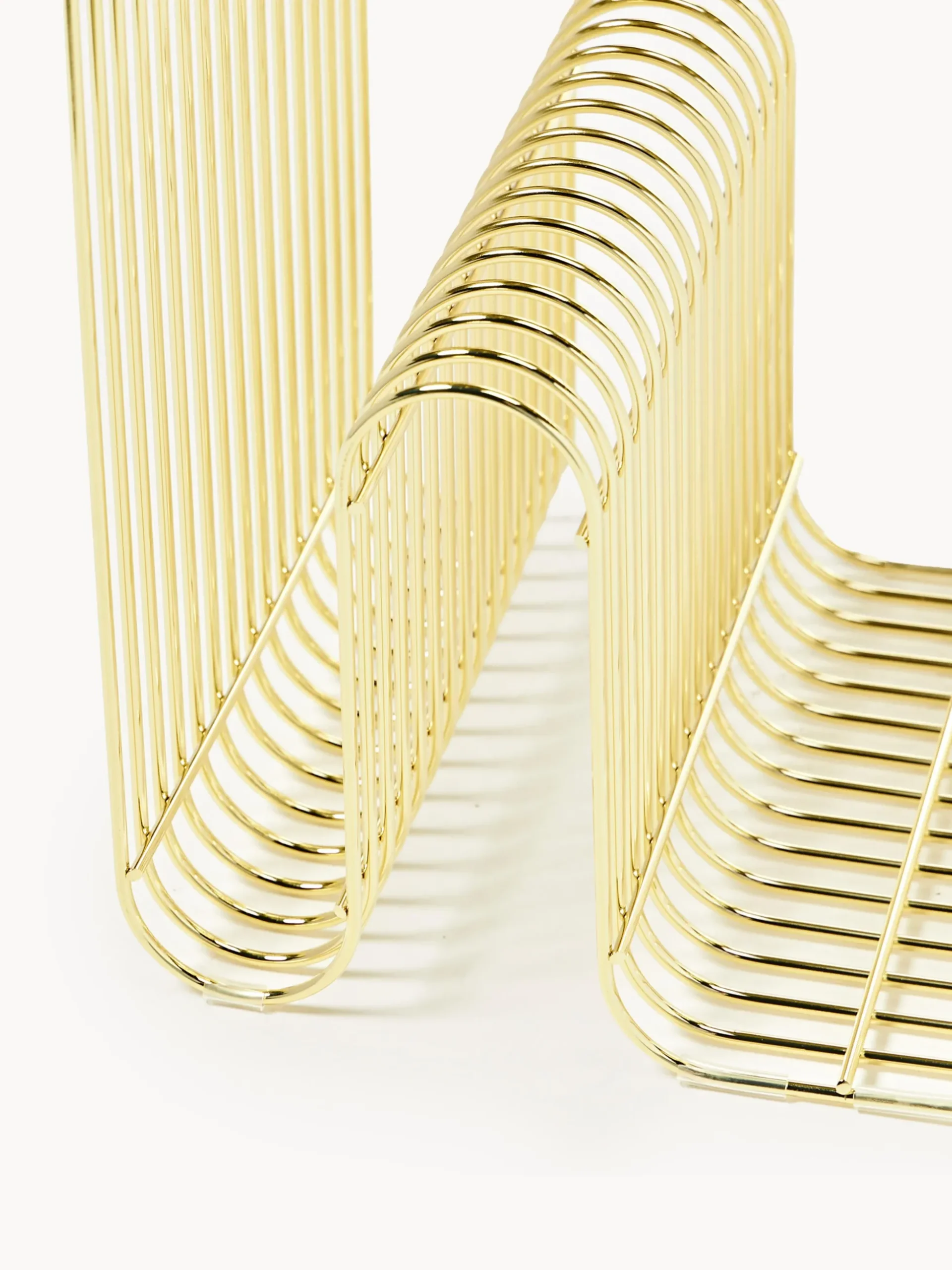 Sgabello in metallo Curva