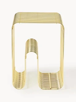 Sgabello in metallo Curva