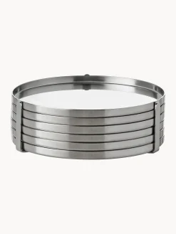 Sottobicchieri con supporto Arne Jacobsen, set da 6