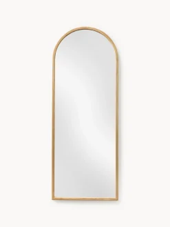 Specchio a figura intera con cornice in legno di quercia Levan