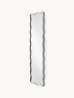 Specchio a figura intera con cornice ondulata in metallo Reggie