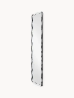 Specchio a figura intera con cornice ondulata in metallo Reggie
