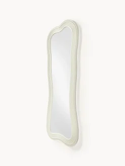 Specchio a figura intera con cornice ondulata Cosimo