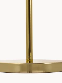 Specchio cosmetico rotondo con ingrandimento e base in metallo Classic