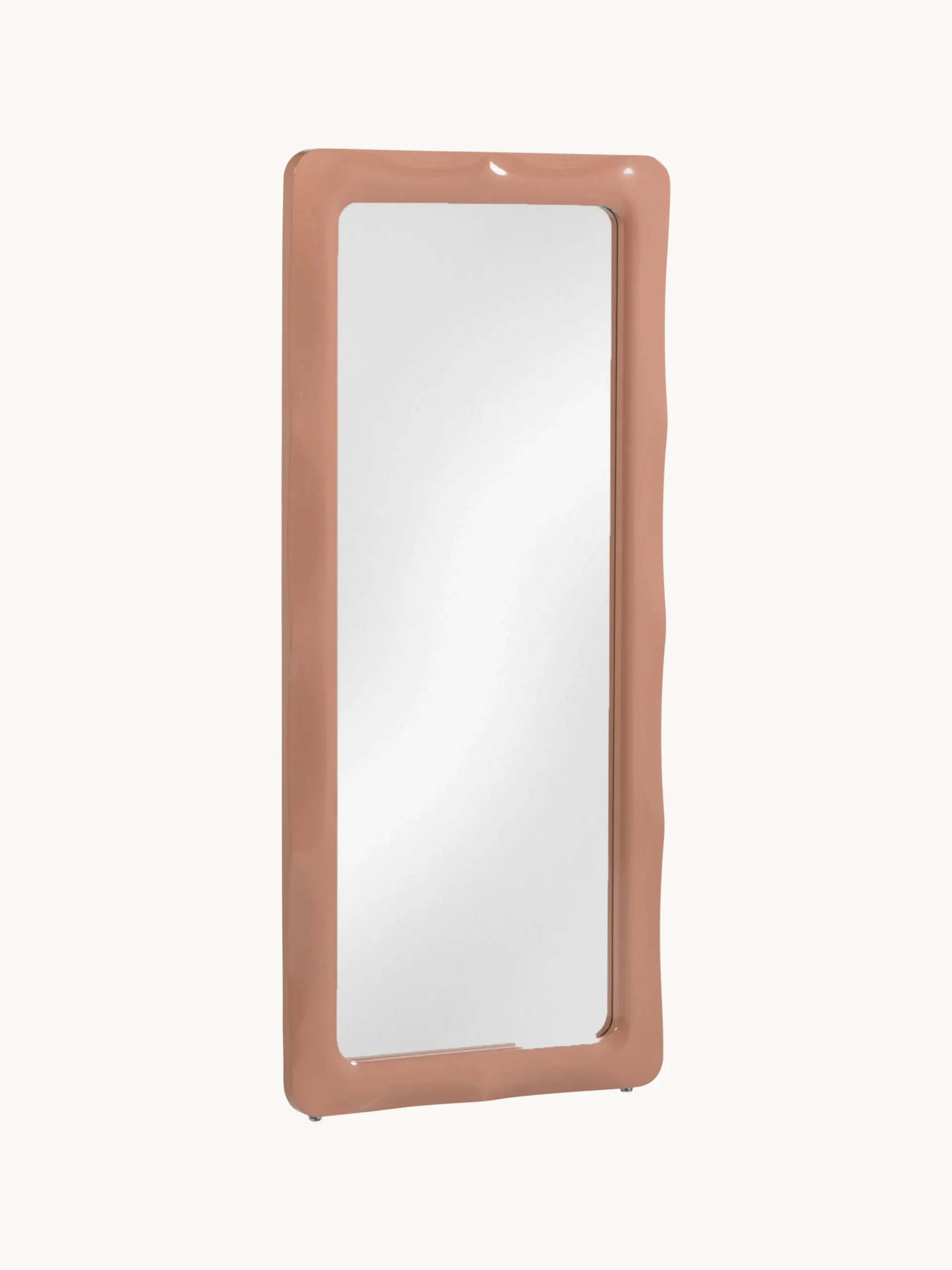 Specchio da appoggio in legno Norea