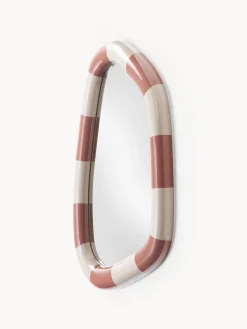 Specchio da parete organico Irina, alt. 65 cm