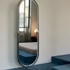 Specchio da terra ovale System 1-2-3, design Verner Panton