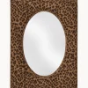 Specchio decorativo Leopard
