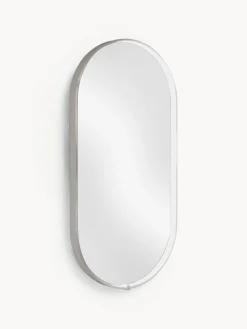 Specchio ovale da parete con illuminazione a LED Avior