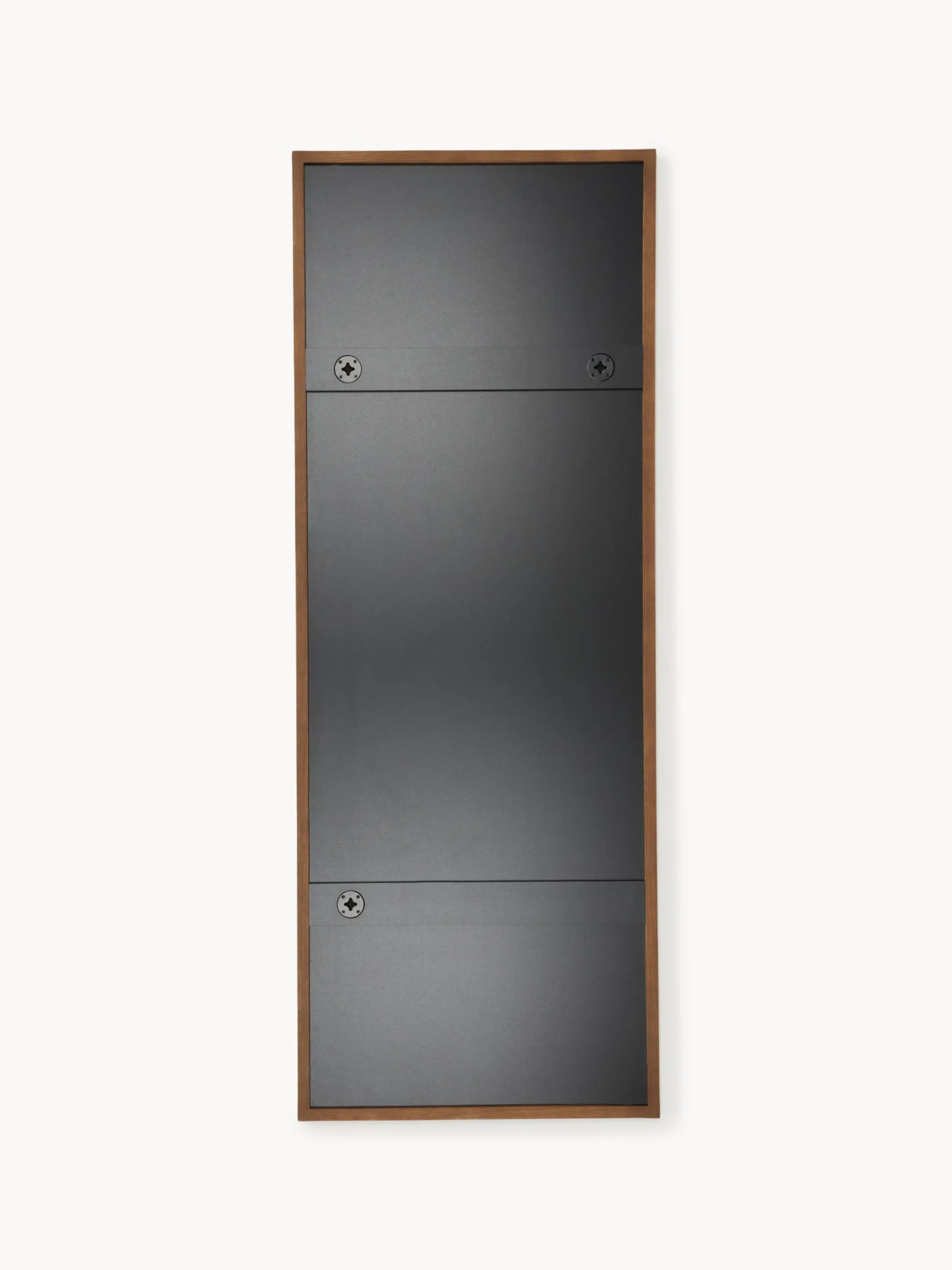 Specchio da parete a figura intera con cornice in legno di quercia Avery