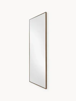 Specchio da parete a figura intera con cornice in legno di quercia Avery