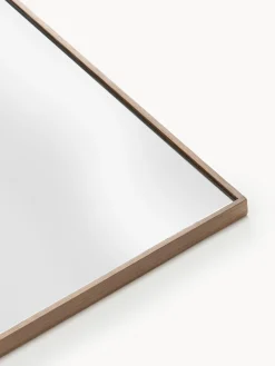 Specchio da parete a figura intera con cornice in legno di quercia Avery