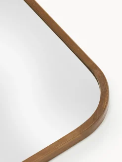 Specchio da parete con cornice in legno di quercia Levan