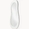 Specchio da parete con cornice in marmo Meringue