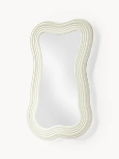 Specchio da parete con cornice ondulata Cosimo