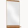 Specchio da parete in legno Rim