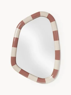 Specchio da parete organico Irina, alt. 86 cm