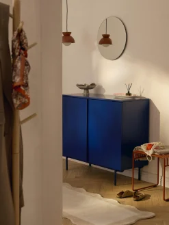 Specchio rotondo da parete senza cornice Erin