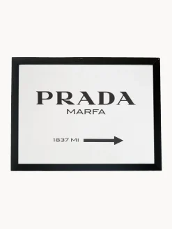 Stampa digitale incorniciata Prada Marfa
