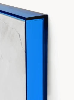 Stampa su tela incorniciata fatta a mano Confidential Blue