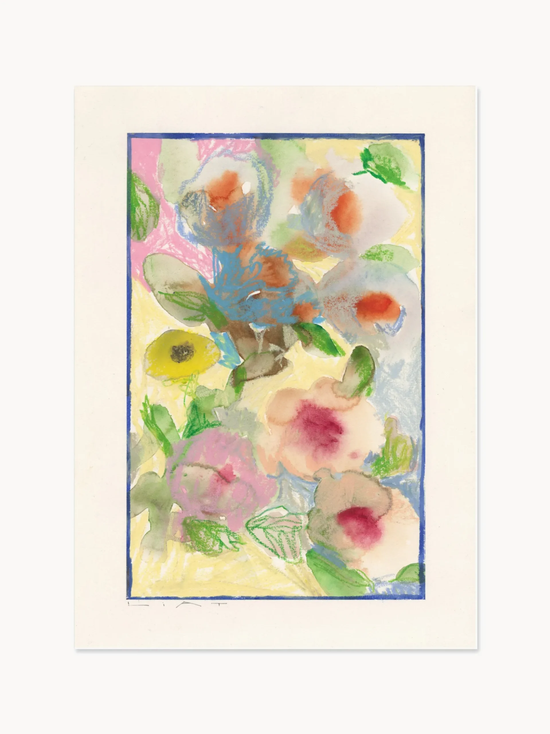 Stampa digitale Flower Window