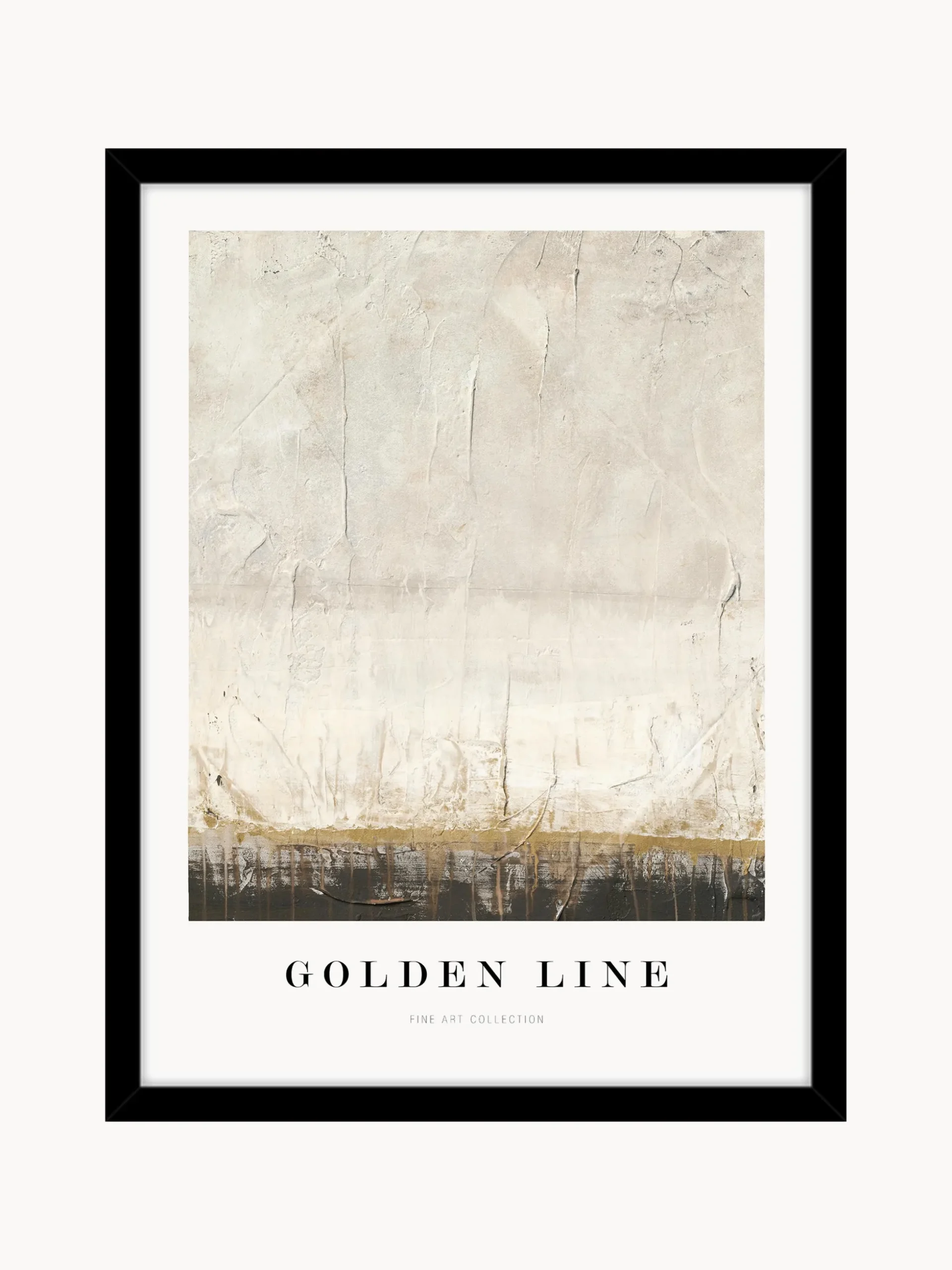Stampa digitale incorniciata Golden Line